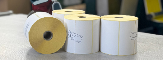 50.8 × 25.4 mm thermal labels