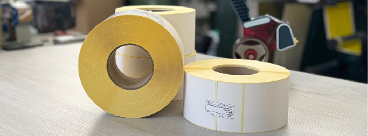 Industrial direct thermal labels