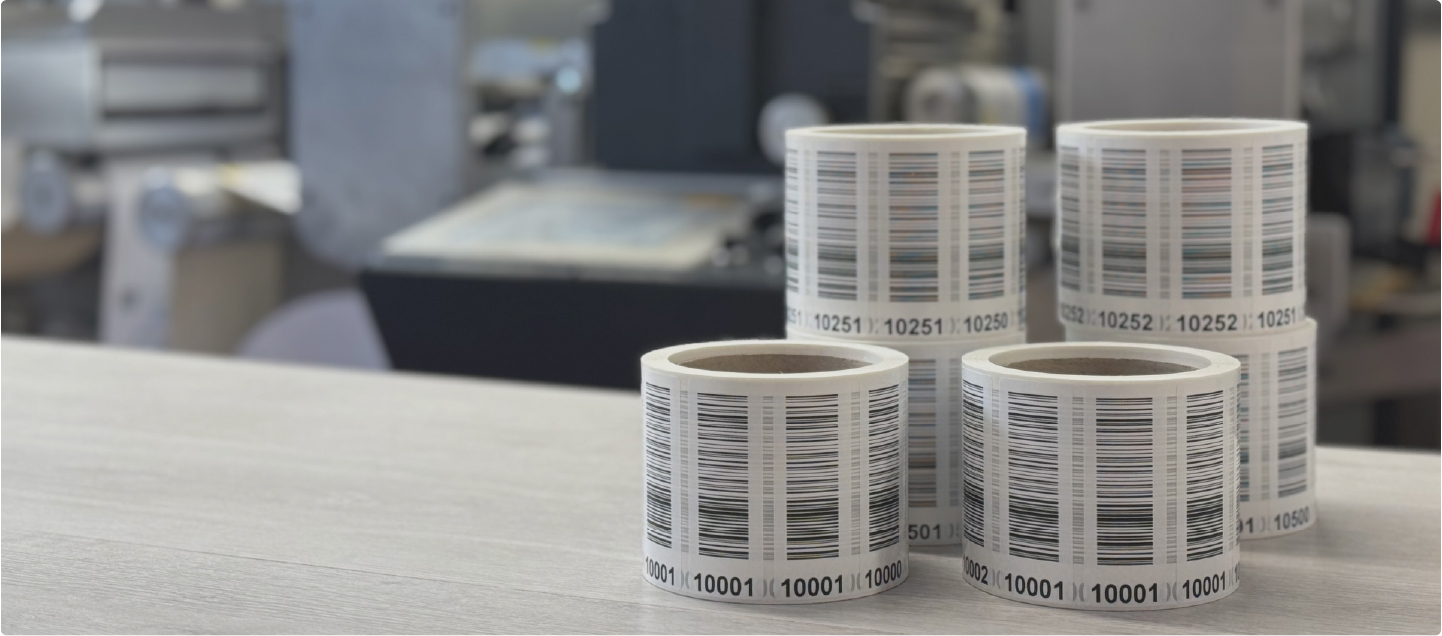 Warehouse barcode labels hero