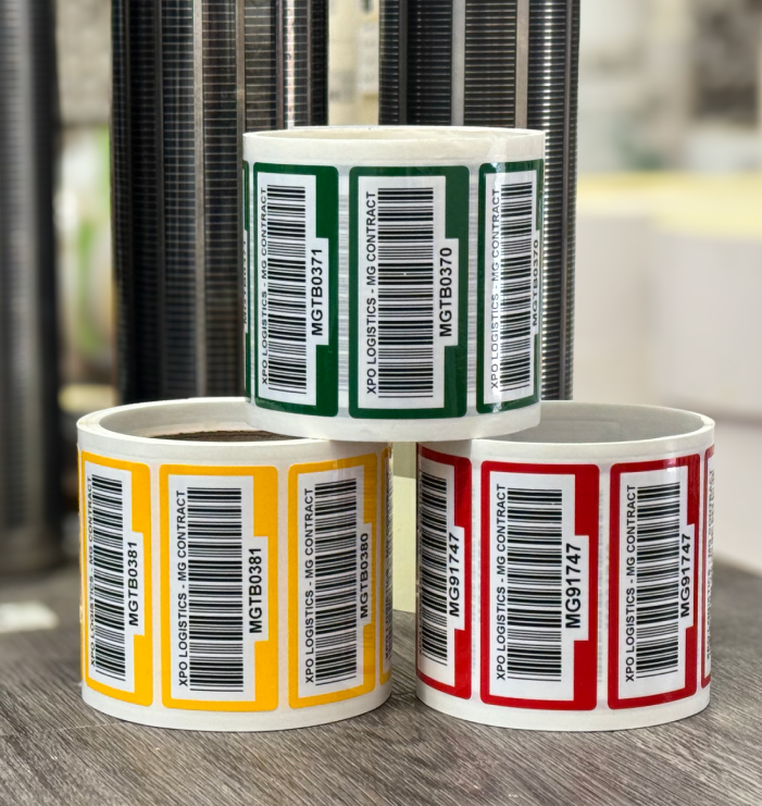 Durable barcode labels for industrial and asset tracking applications